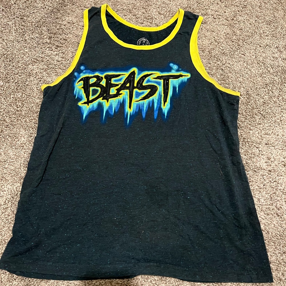Beast tank top, large